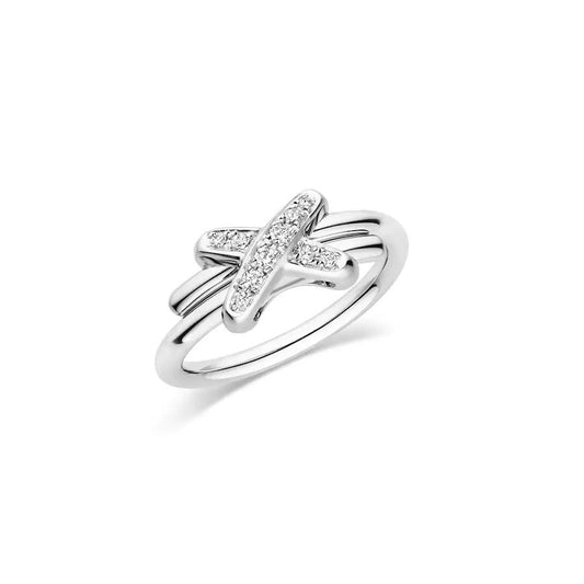 Mysitc JEUX DE SILVER DIAMOND RING