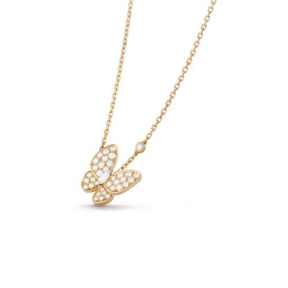 Mysitc BUTTERFLY DIAMOND NECKLACE