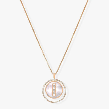 [Mystic ]Mystic  MOVE MM NACRE BLANCHE DIAMOND NECKLACE