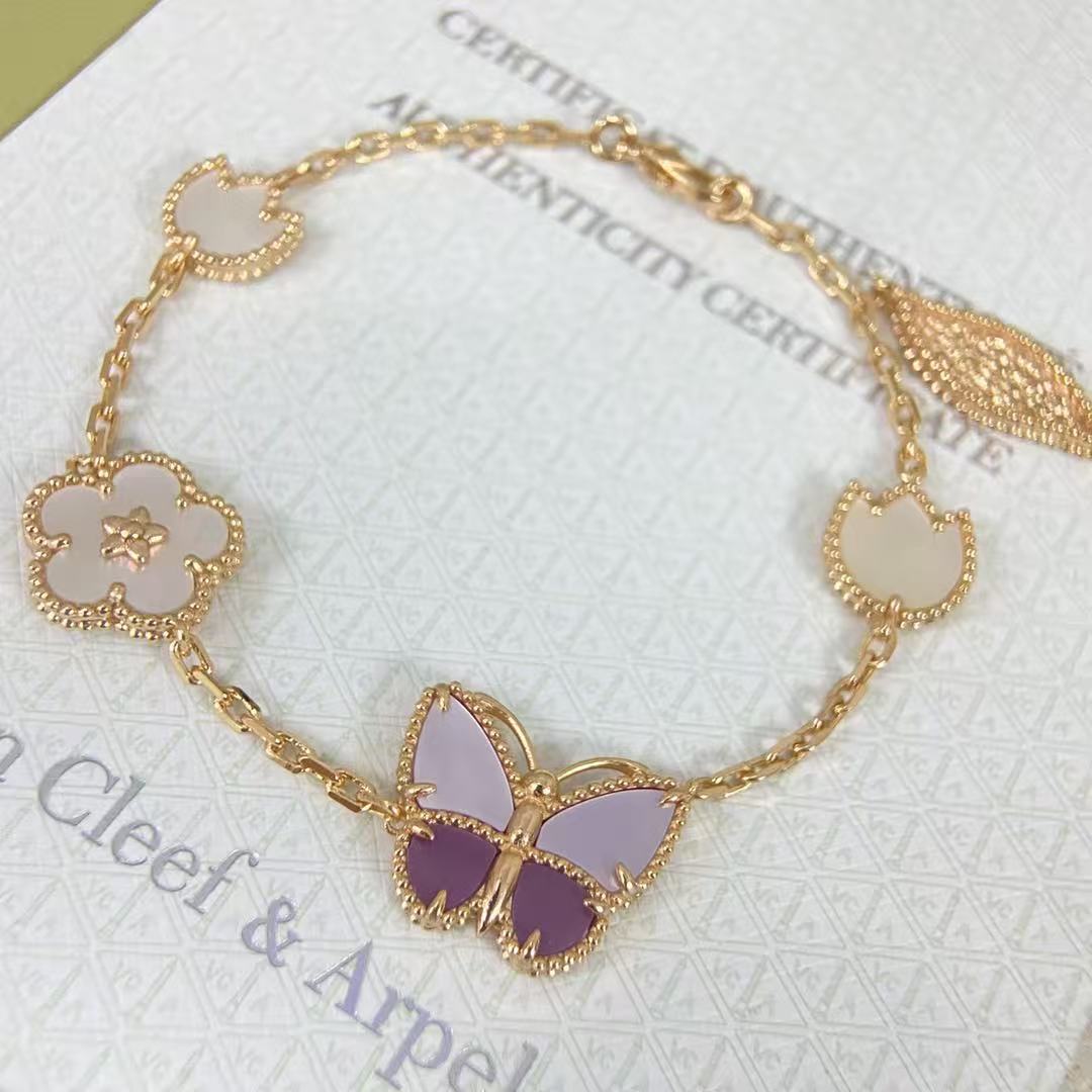 [Mysitc ] 26 NEW CLOVER LUCKY LIGHT PURPLE SET