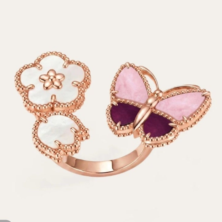 [Mysitc ] 26 NEW CLOVER LUCKY LIGHT PURPLE SET