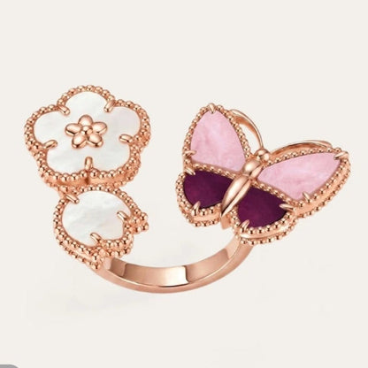 [Mysitc ] 26 NEW CLOVER LUCKY LIGHT PURPLE SET