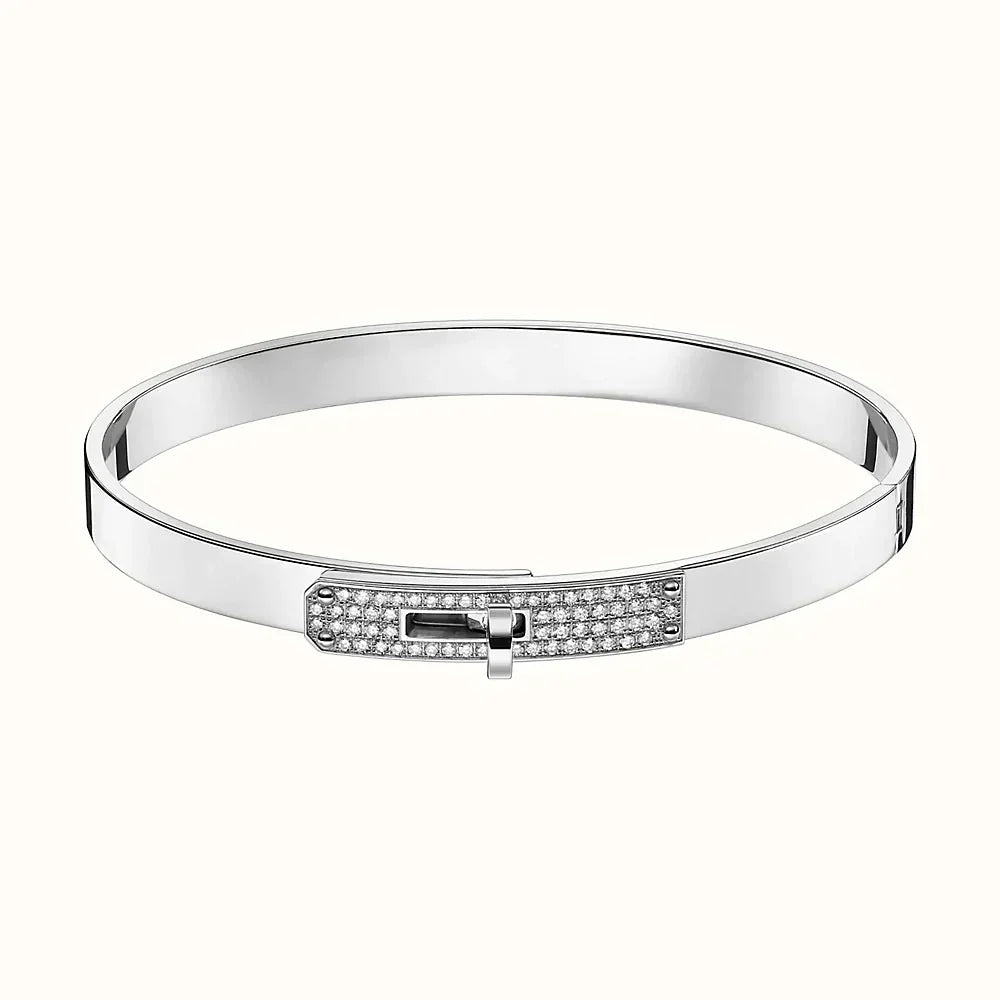 Mysitc KELLY SILVER DIAMOND BRACELET