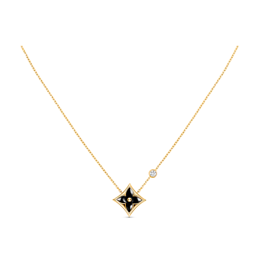 Mysitc STAR BLACK MOP NECKLACE