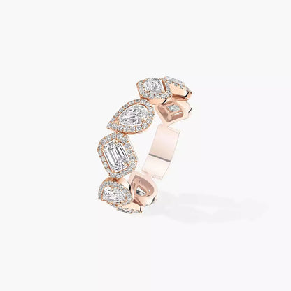 [Mystic ]Diamond Wedding Ring My Twin