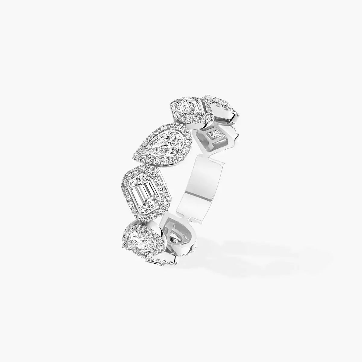 [Mystic ]Diamond Wedding Ring My Twin