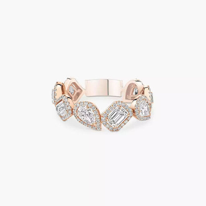 [Mystic ]Diamond Wedding Ring My Twin