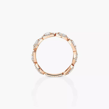 [Mystic ]Diamond Wedding Ring My Twin