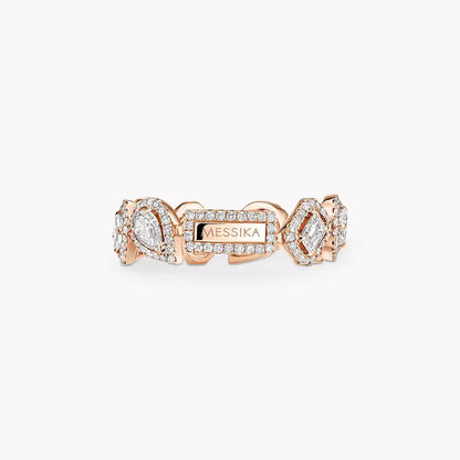 [Mystic ]Diamond Wedding Ring My Twin