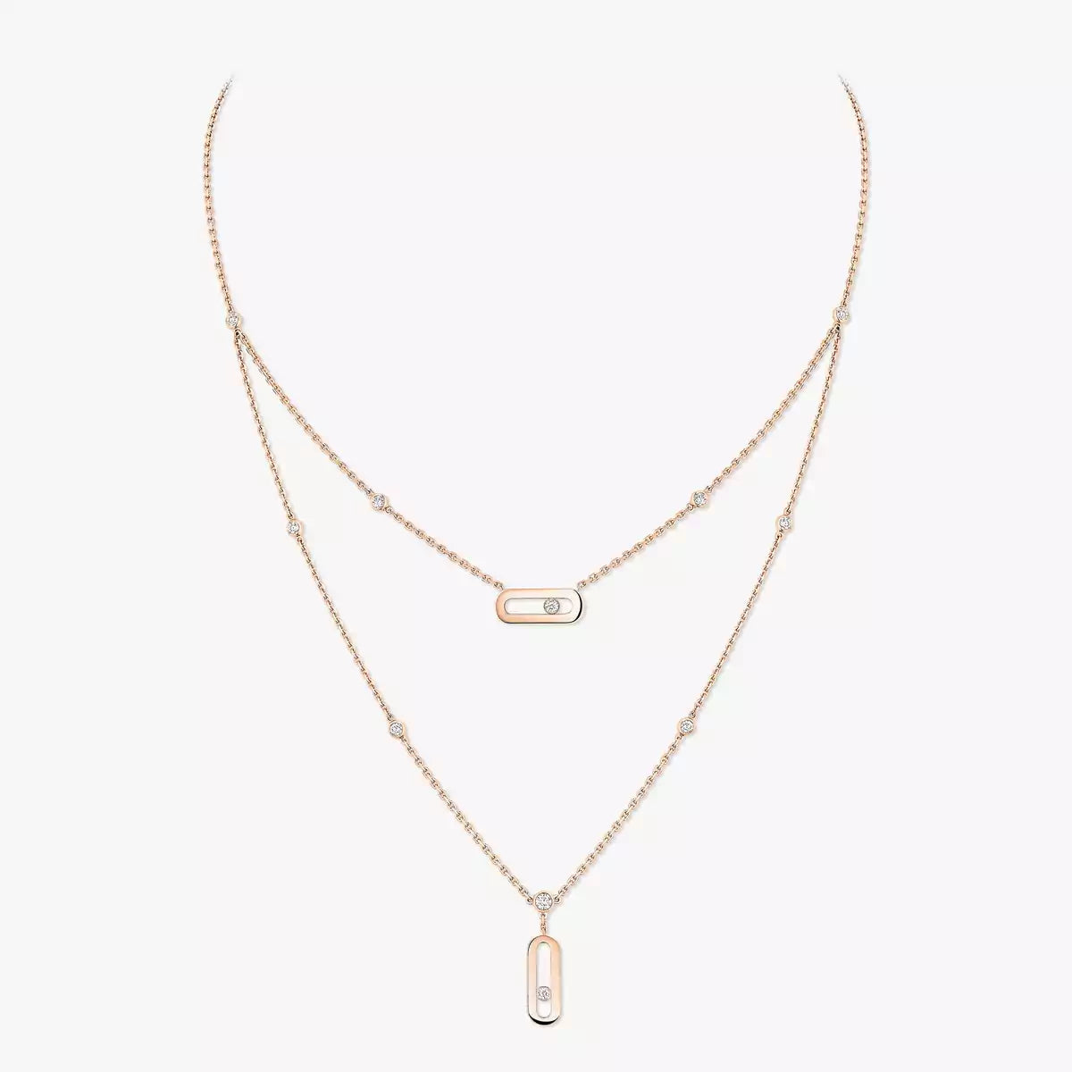 [Mystic ] Move Uno Diamond Necklace