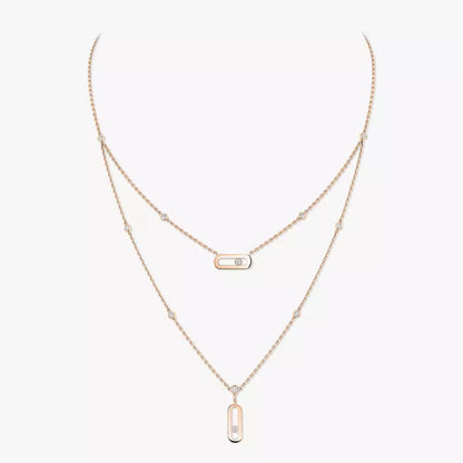 [Mystic ] Move Uno Diamond Necklace