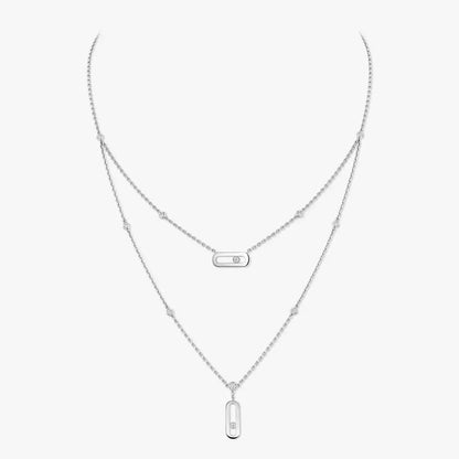 [Mystic ] Move Uno Diamond Necklace
