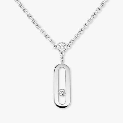 [Mystic ] Move Uno Diamond Necklace