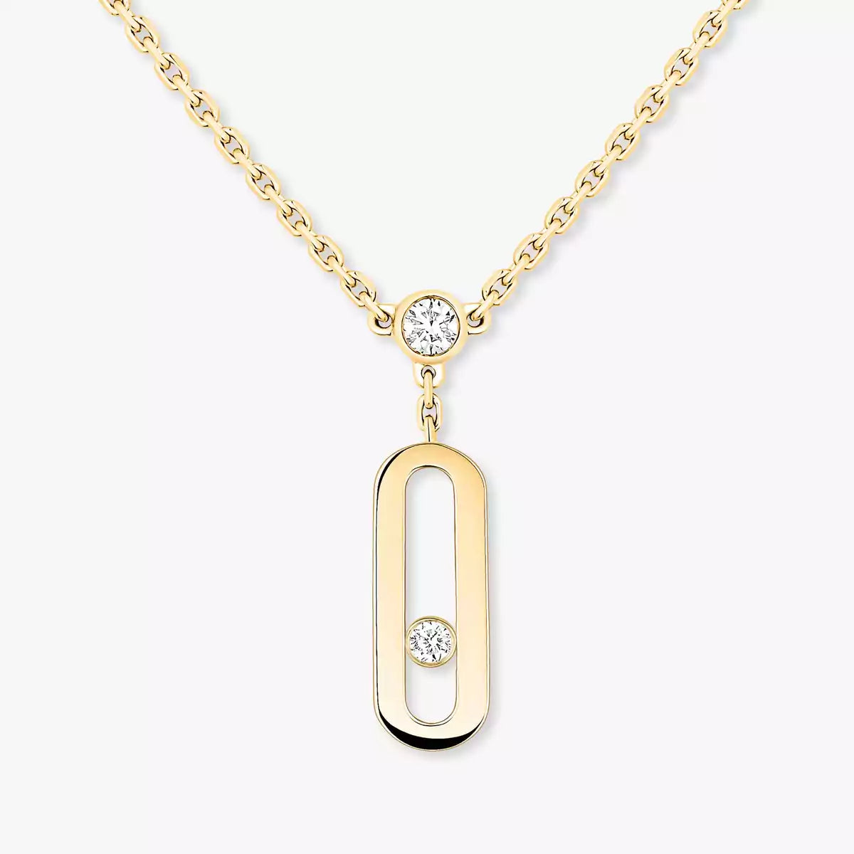 [Mystic ] Move Uno Diamond Necklace