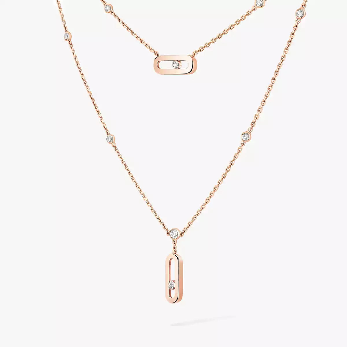 [Mystic ] Move Uno Diamond Necklace