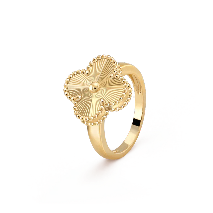 Mysitc CLOVER GOLD RING