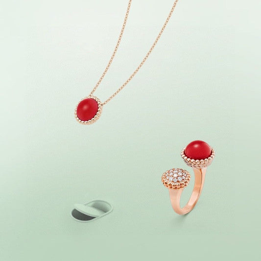 Mysitc PERLEE COULEURS DIAMOND ROSE GOLD BETWEEN THE FINGER RING