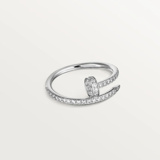 Mysitc JUSTE RING 1.8MM SILVER DIAMONDS